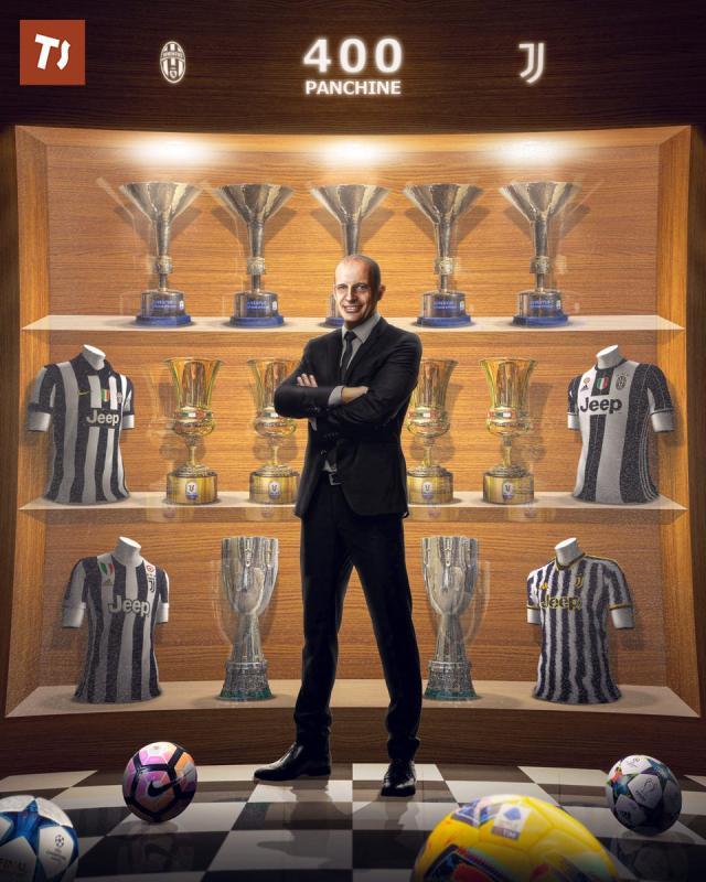 神兽？囧兽？阿莱格里400场里程碑，剑指尤文2.0首冠